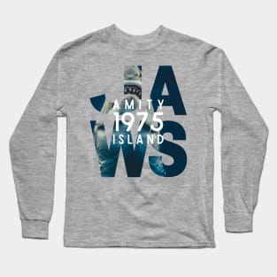 Amity Island 1975 Long Sleeve T-Shirt